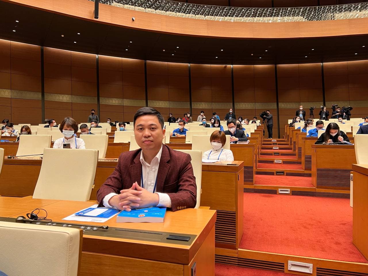 Tham dự Diễn đàn Chính sách quốc gia với thanh niên do Quốc hội tổ chức