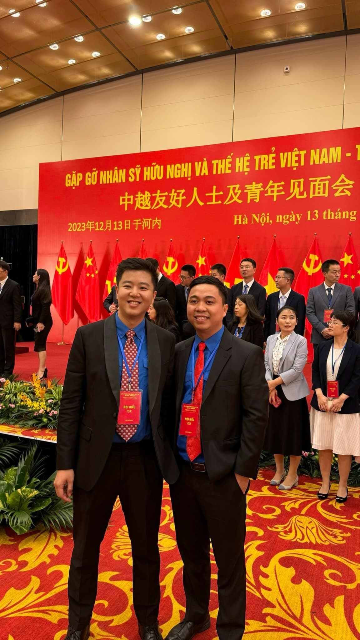 Đại biểu cuộc gặp mặt Nhân sĩ trẻ hữu nghị Việt - Trung