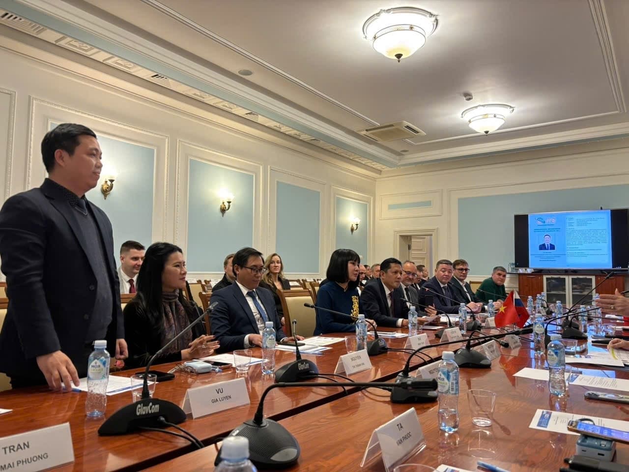 Vũ Gia Luyện, Chủ tịch Hội đồng doanh nhân trẻ HBA-VACOD tại Liên bang Nga