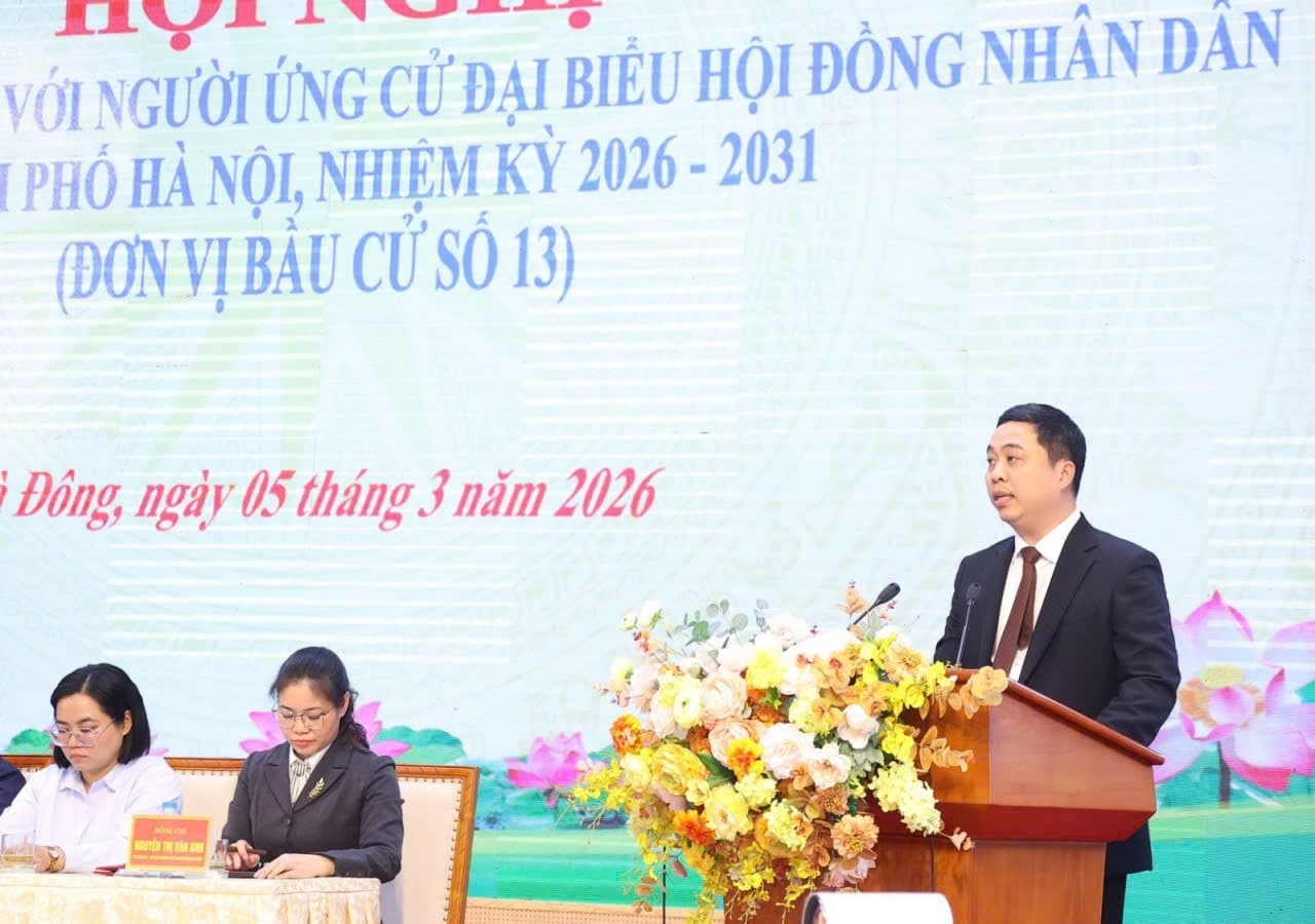 Hội nghị tiếp xúc cử trị đơn vị bầu cử số 13: các phường Hà Đông, Dương Nội, Phú Lương, Yên Nghĩa, Kiến Hưng