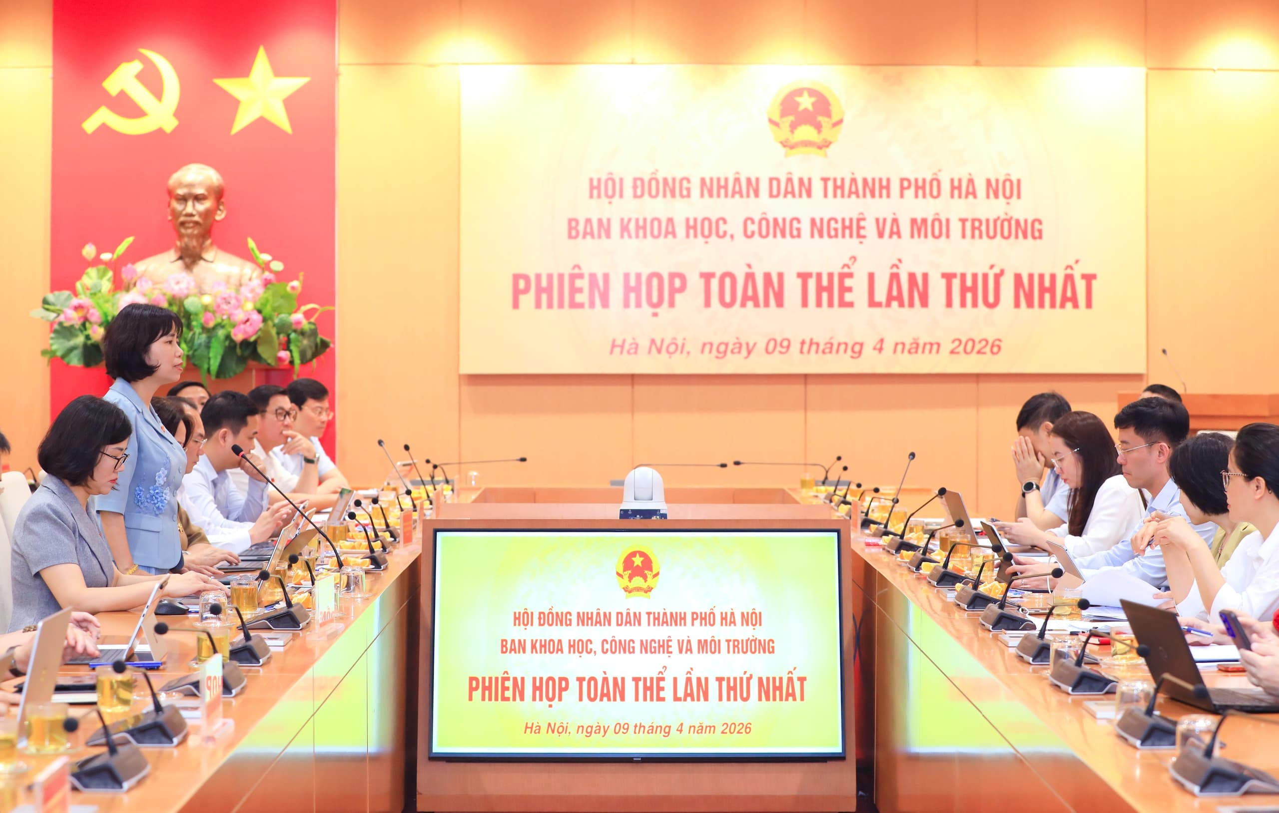 Ban KHCN&MT họp cùng Sở KHCN thành phố